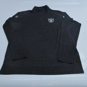 Las Vegas Raiders Combine Authentic Under Armour 1/4 Zip Lightweight Pullover